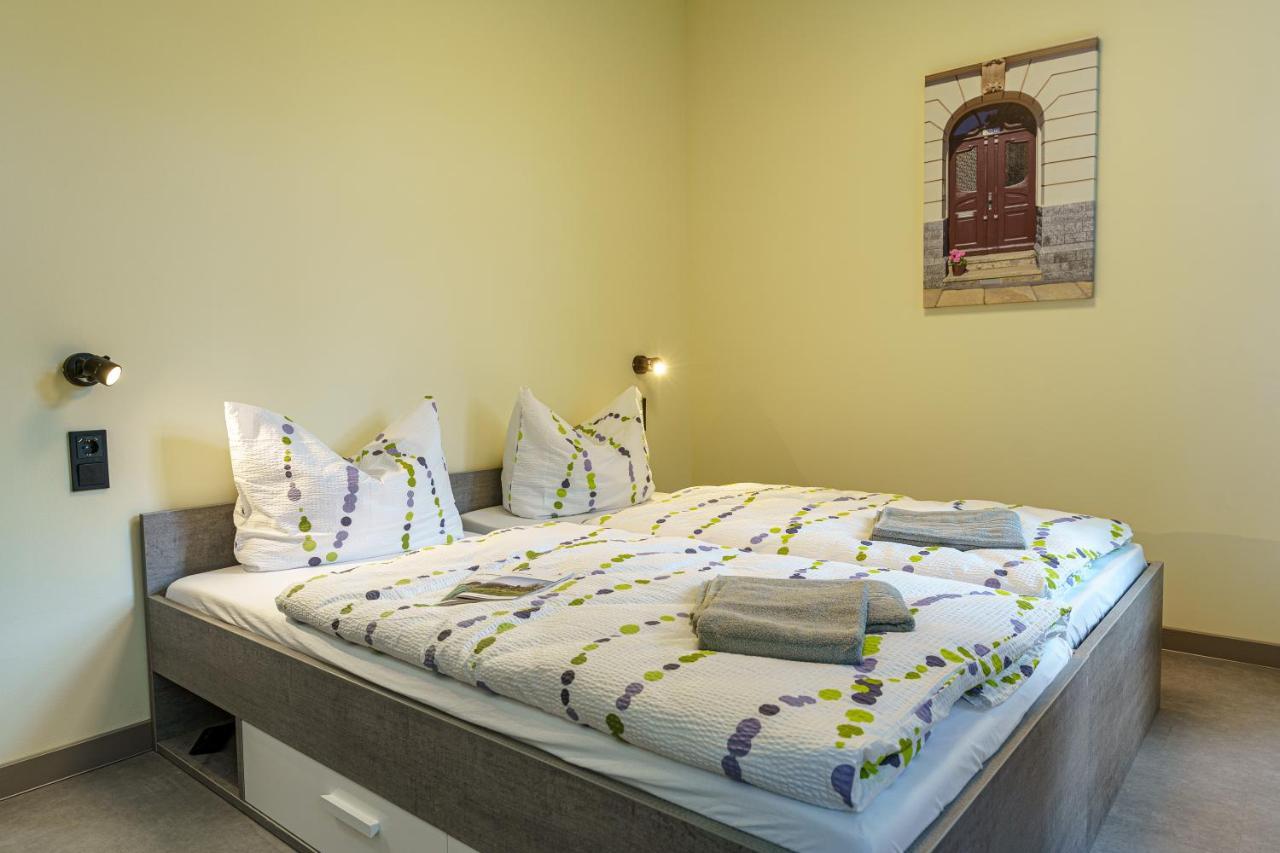 Hotel Und Hostel Gleisbett Annaberg-Buchholz Dış mekan fotoğraf
