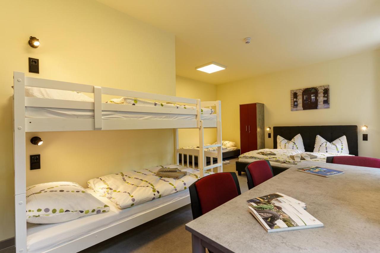 Hotel Und Hostel Gleisbett Annaberg-Buchholz Dış mekan fotoğraf