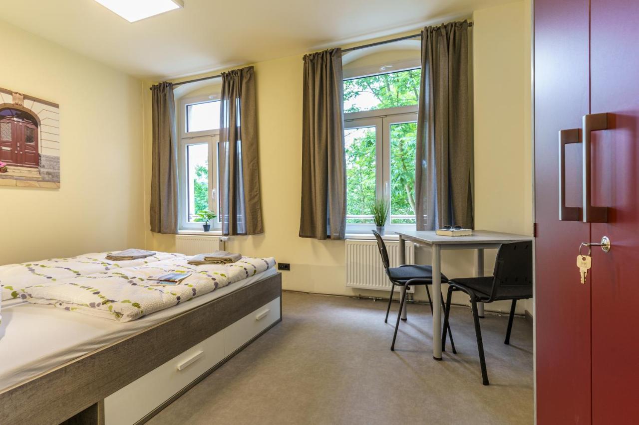 Hotel Und Hostel Gleisbett Annaberg-Buchholz Dış mekan fotoğraf