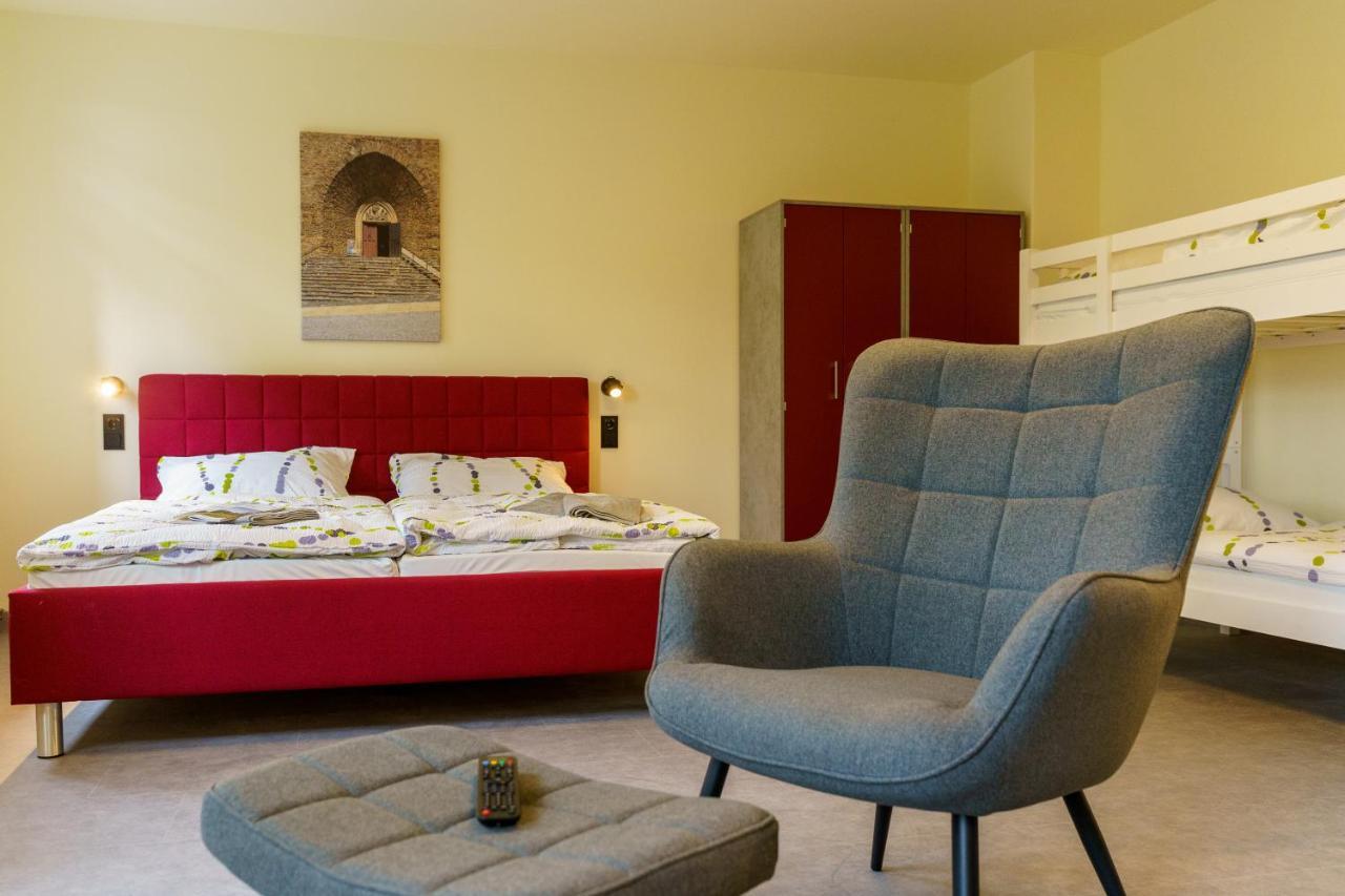 Hotel Und Hostel Gleisbett Annaberg-Buchholz Dış mekan fotoğraf